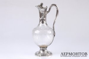 Декантер Emile Puiforcat. Серебро 950. Франция