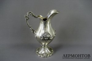 Кувшин. Серебро 900 пробы. Португалия, XIX век.