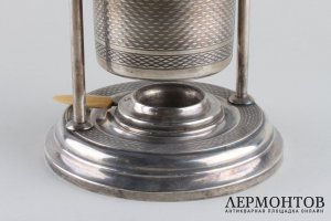 Кофеварка. Варшава. Мельхиор, посеребрение, Российская империя.