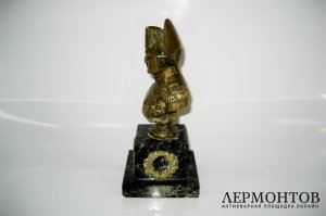 Письменный прибор. Бронза, мрамор. Франция, XIX век.