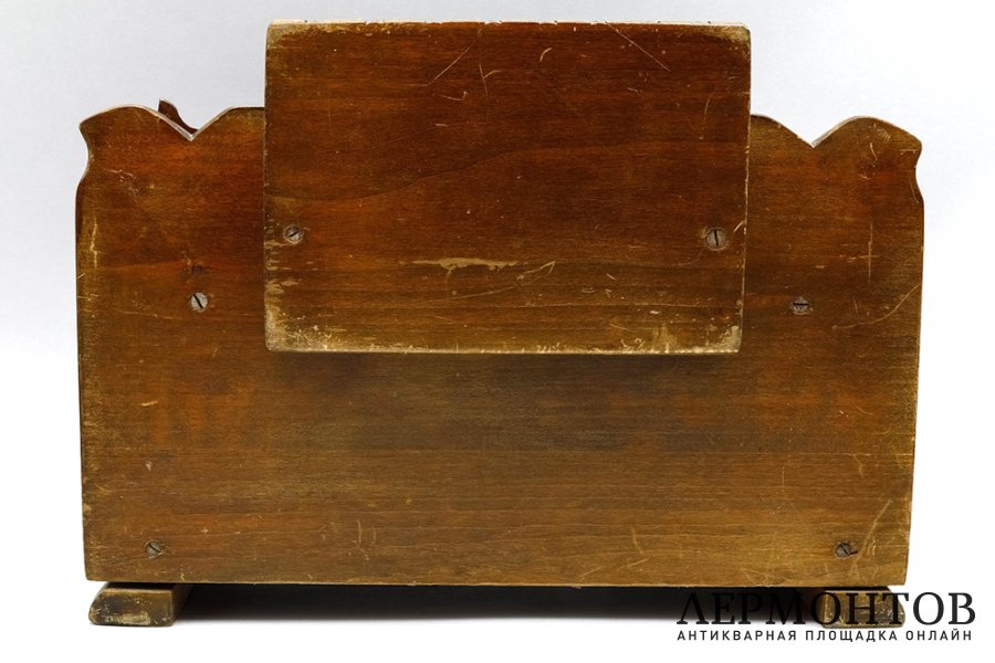 Письменный прибор, русский стиль. Дерево. Россия, Кудрино, 1910-1930е гг.