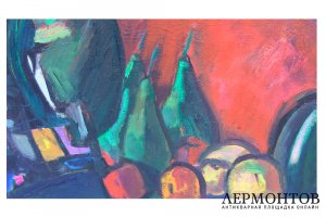 Картина. В садах Арцаха, 2010 г. Альберт Балаян. Холст, масло.