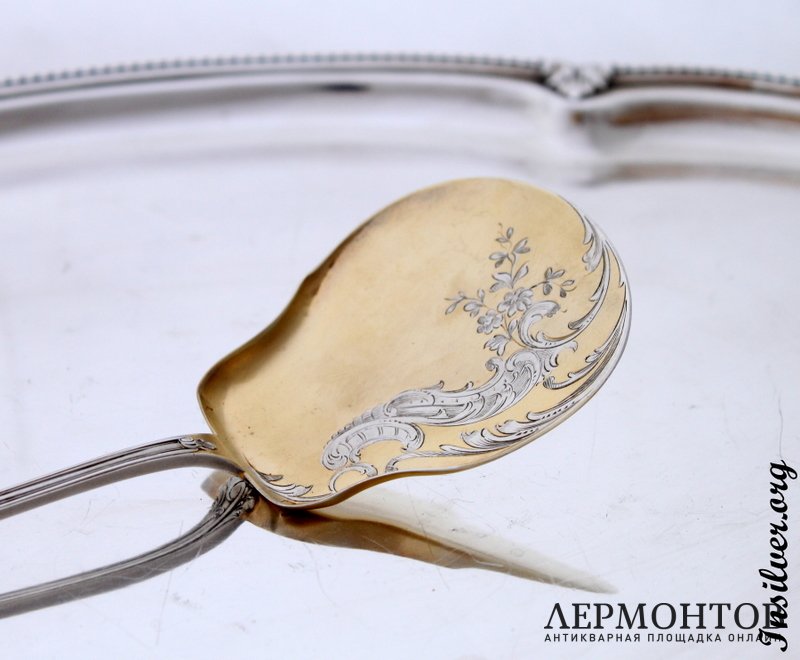 Лопатка Henri Soufflot. Серебро 950. Франция