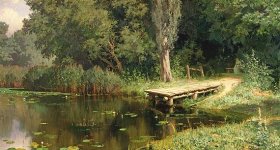 Самые известные картины художника Василия Поленова с названиями, описаниями и фото