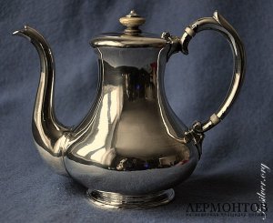 Чайный сервиз. Серебро 84. Россия.