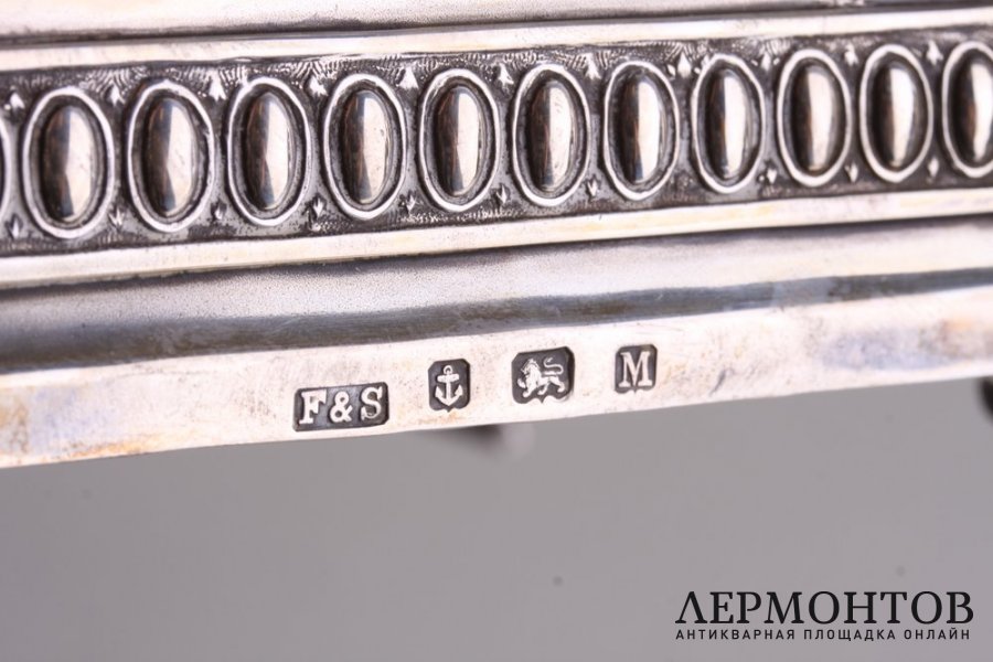 Шкатулка для украшений. Серебро 925 пробы. Англия, 1936 год.