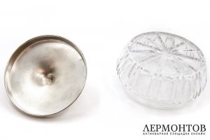 Ваза для конфет. Германия, фирма Gayer and Krauss, 2 половина 20 в. Серебро 925 пробы