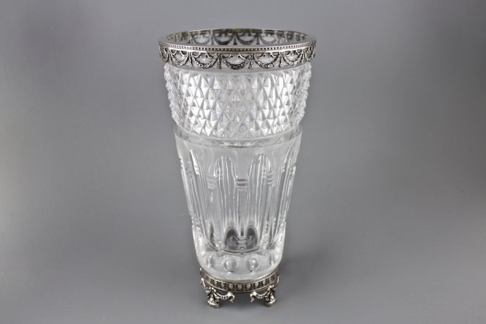 Ваза для цветов. Европа. Серебро 800