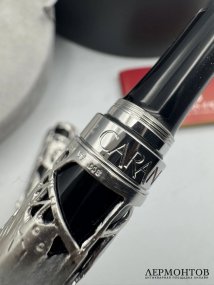 Перьевая ручка «Alrosa collection». Серебро 800 пробы, Caran dAche, Швейцария