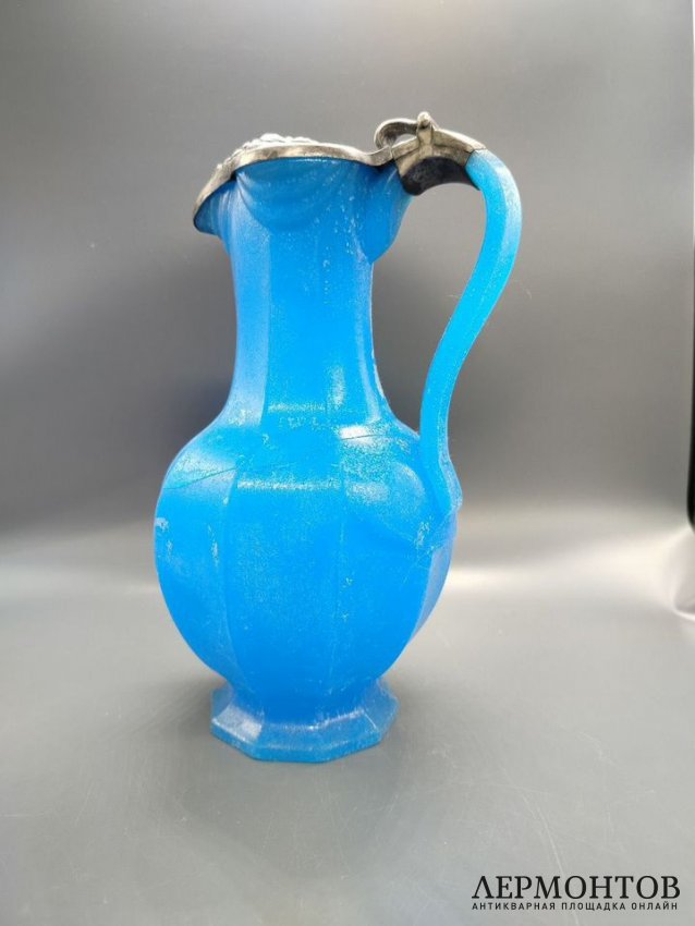 Кувшин. Серебро, стекло, Австрия, 1807–1866 годы
