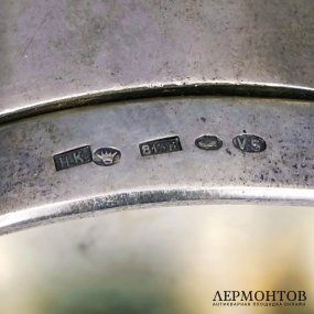 Бульотка. Владимиров. Серебро 84. Российская империя
