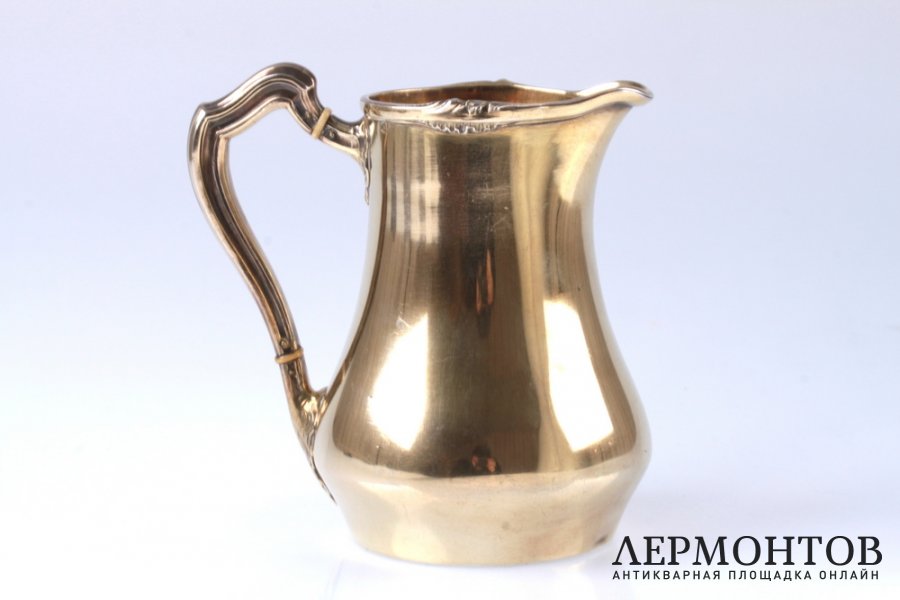 Молочник позолоченный. Серебро 950. Франция