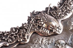 Визитница V.Boivin. Серебро 950. Франция