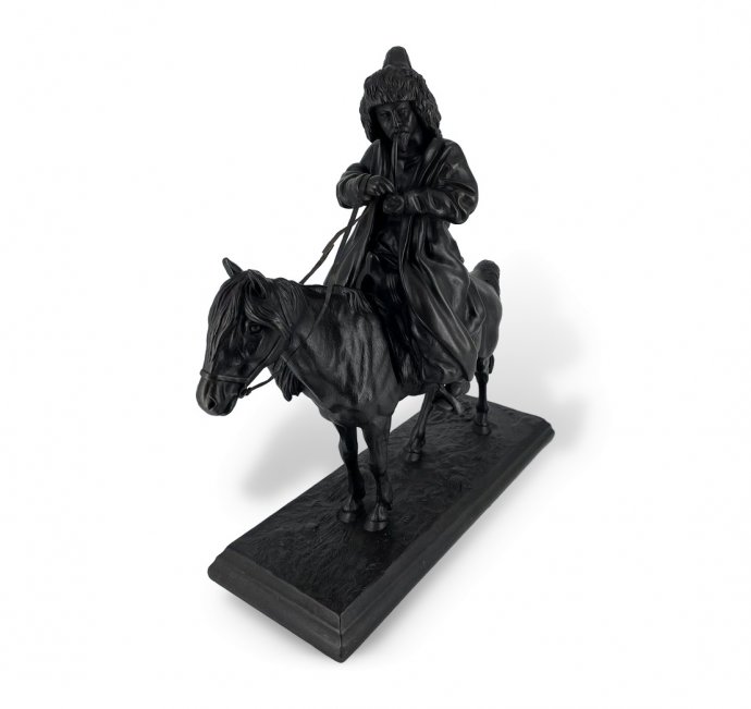 Скульптура Киргиз. Каслинский завод, 1895 г. Чугун.