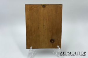 Икона Св. Гурий, Самон и Авив.  Россия, кон. 19 - нач. 20 в.  Дерево, левкас, темпера