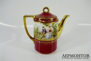 Кофейный набор. Фарфор. Австрия, XIX век.