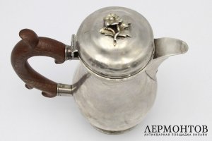 Кофейник, кувшин. Серебро. Россия, 1778 год.