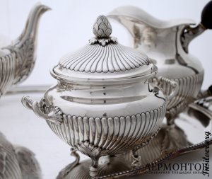 Чайный сервиз. Серебро 925. Португалия