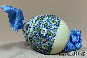 Яйцо пасхальное. Россия, ИФЗ, кон. 19 век. Фарфор. 