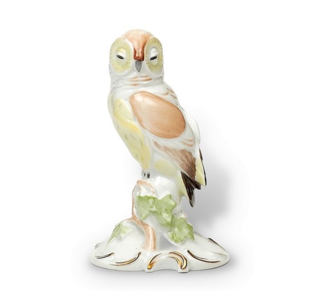 Статуэтка «Сова». Фарфор, Rosenthal, Германия, 1927 год