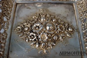 Ваза ажурная. Серебро 800 проба. Европа XX век.