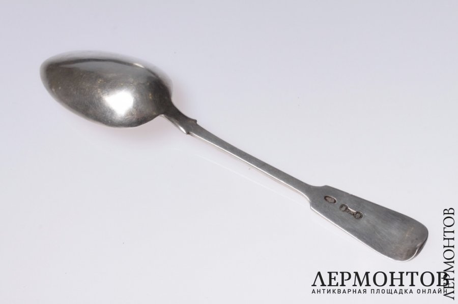 Столовая ложка. Серебро 84. Российская империя
