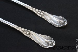 Салатная пара J.Granvigne. Серебро 950. Франция