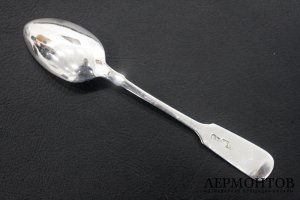 Ложка чайная №2. Серебро 84 пробы. Российская империя