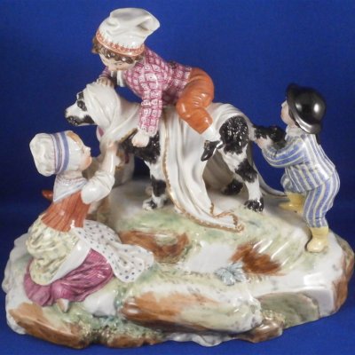 История немецкой фарфоровой статуэтки