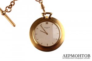 Открытые карманные часы Patek Philippe. Золото 750. Швейцария