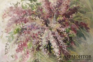 Картина Козорезенко П.П. Сирень. 2002 год.