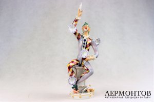  Скульптура. Жонглер. Фарфор. Мейсен. Германия