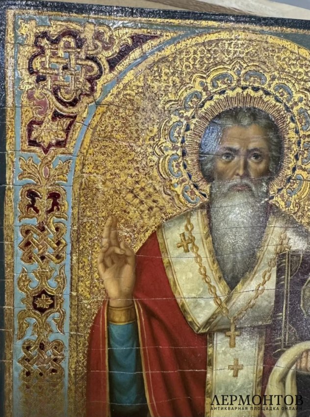 Икона «Святой Феофил». Россия, 19 век