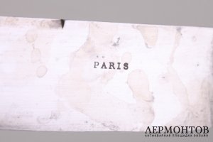 Комплект для сервировки мяса. E. Ernie. Серебро 950 пробы, сталь. Франция, XIX в.