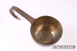 Ковш. Серебро 84 пробы, золочение. 1881 год. Санкт-Петербург. Российская империя