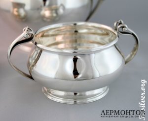 Сервиз Cohr. Art Deco. Серебро 925. Дания