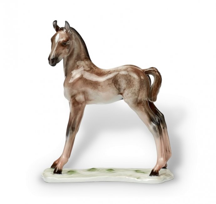 Статуэтка «Жеребенок». Фарфор, Rosenthal, Германия, 1966 год