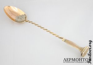 Ложка для медикаментов Berthier. Серебро 950. Франция