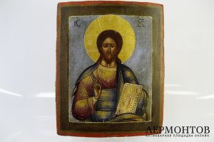 Икона. Дерево, темпера, золочение. Россия, Мстра, XIX век.