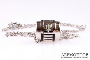 Цепь с подвеской Hoxton. Серебро 925. Англия