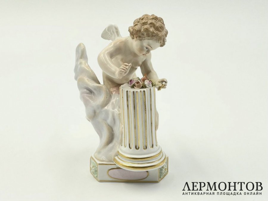 Статуэтка Амур. Германия, Meissen, 1 пол. 20 века. Фарфор, роспись.