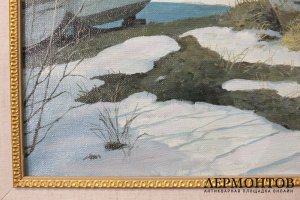 Картина. Козорезенко П.П. младший. На берегу. 2004 год