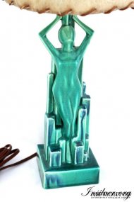  Настольная лампа. Стиль Art Deco