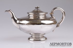 Чайник Michelsen. Серебро 826. Дания