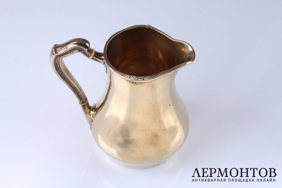 Молочник позолоченный. Серебро 950. Франция