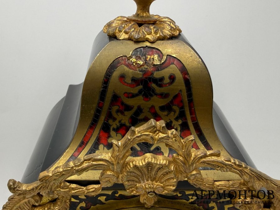 Часы в стиле Буль. Франция, часовая фабрика Фредерика Жапи, 1860-1870-е гг.