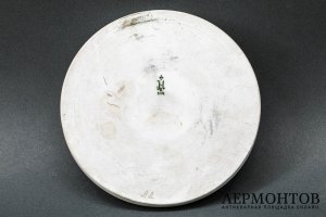 Медальон Бегство Наполеона за Неман 1812. Бисквит. Россия, ИФЗ, 1912 г.