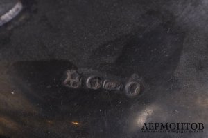 Самовар Цветы. Александр Кач. Мельхиор, кость. Российская империя, XIX в.