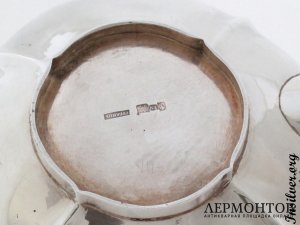 Чайник. Губкин. 1850 год. Серебро 84. Россия