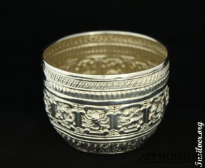 Чаша Зодиак. Charles Harris. Серебро 925. Англия